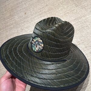 Straw hat, fishing hat, beach hat